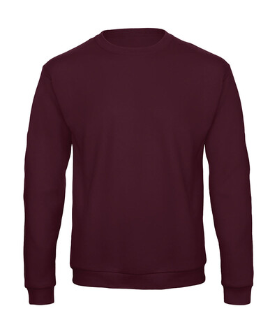 B &amp; C ID.202 50/50 Sweatshirt Unisex, Burgundy, 2XL bedrucken, Art.-Nr. 220424487