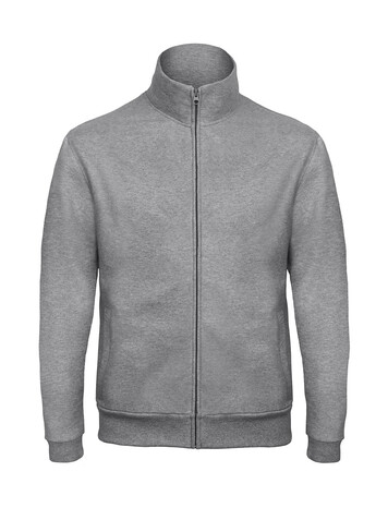 B & C ID.206 50/50 Full Zip Sweat Unisex, Heather Grey, M bedrucken, Art.-Nr. 223421234 B & C ID.206 50/50 Full Zip Sweat Unisex, Heather Grey, M bedrucken, Art.-Nr. 223421234