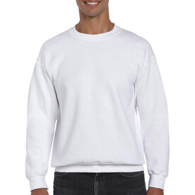 Gildan DryBlend Adult Crewneck Sweat, White, S bedrucken, Art.-Nr. 235090003