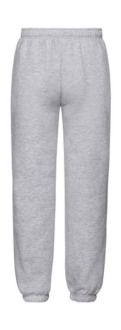 Fruit of the Loom Kids` Premium Elasticated Cuff Jog Pants, Heather Grey, 128 (7-8) bedrucken, Art.-Nr. 246011235