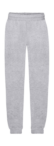 Fruit of the Loom Kids` Classic Elasticated Cuff Jog Pants, Black, 116 (5-6) bedrucken, Art.-Nr. 248011014