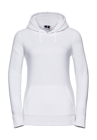 Russell Europe Ladies` Authentic Hooded Sweat, White, S bedrucken, Art.-Nr. 249000003