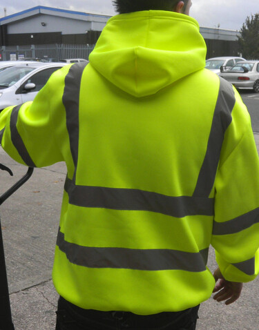 Yoko Fluo Hoodie, Fluo Yellow, S bedrucken, Art.-Nr. 255776053