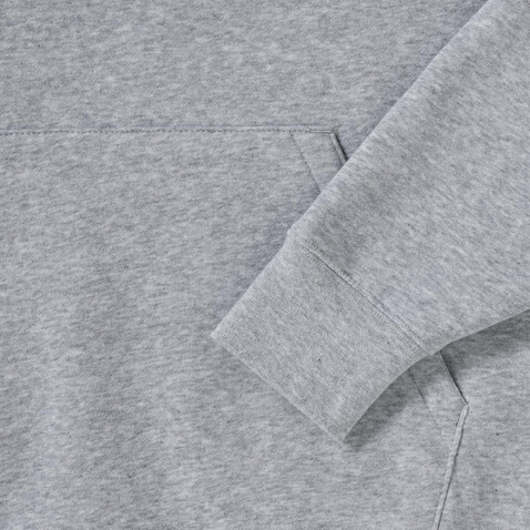 Russell Europe Men`s Authentic Hooded Sweat, Convoy Grey, L bedrucken, Art.-Nr. 265001275