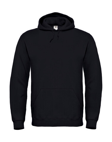 B &amp; C ID.003 Cotton Rich Hooded Sweatshirt, Black, 3XL bedrucken, Art.-Nr. 275421018