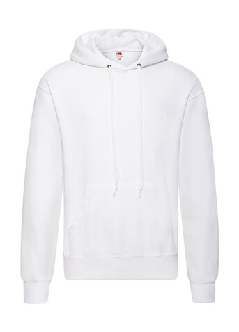 Fruit of the Loom Classic Hooded Sweat, White, 3XL bedrucken, Art.-Nr. 276010008