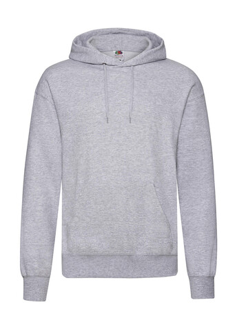 Fruit of the Loom Classic Hooded Sweat, Heather Grey, 4XL bedrucken, Art.-Nr. 276011239