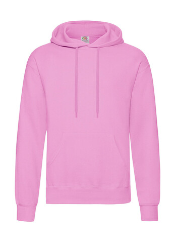 Fruit of the Loom Classic Hooded Sweat, Light Pink, L bedrucken, Art.-Nr. 276014205