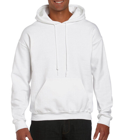 Gildan DryBlend Adult Hooded Sweat, White, S bedrucken, Art.-Nr. 276090003