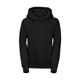 Russell Europe Kids` Hooded Sweat, Black, S (104/3-4) bedrucken, Art.-Nr. 278001013