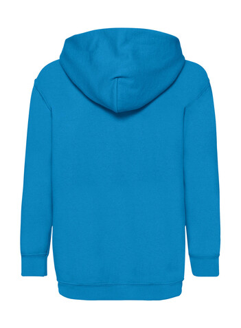 Fruit of the Loom Kids` Classic Hooded Sweat, Burgundy, 128 (7-8) bedrucken, Art.-Nr. 280014485