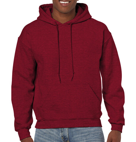 Gildan Heavy Blend Adult Hooded Sweatshirt, Antique Cherry Red, 3XL bedrucken, Art.-Nr. 290094078