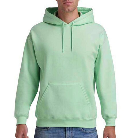 Gildan Heavy Blend Adult Hooded Sweatshirt, Mint Green, S bedrucken, Art.-Nr. 290095143