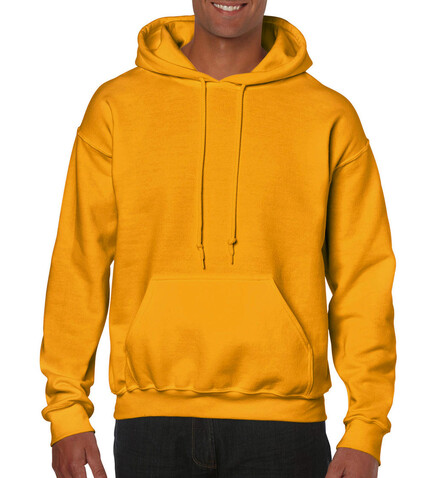 Gildan Heavy Blend Adult Hooded Sweatshirt, Gold, S bedrucken, Art.-Nr. 290096433