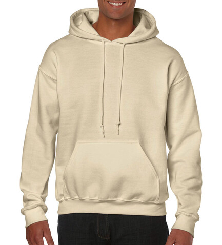 Gildan Heavy Blend Adult Hooded Sweatshirt, Sand, 2XL bedrucken, Art.-Nr. 290097417