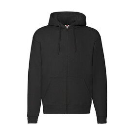 Fruit of the Loom Premium Hooded Zip Sweat, Black, S bedrucken, Art.-Nr. 293011013 Fruit of the Loom Premium Hooded Zip Sweat, Black, S bedrucken, Art.-Nr. 293011013