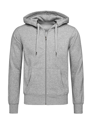 Stedman Sweat Jacket Select, Grey Heather, M bedrucken, Art.-Nr. 294051234