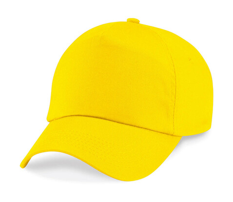 Beechfield Original 5 Panel Cap, Yellow, One Size bedrucken, Art.-Nr. 300696000