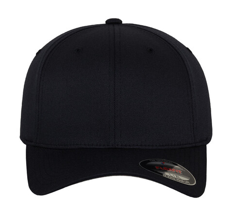 Flexfit Wooly Combed Cap, Dark Navy, S/M (54-58cm) bedrucken, Art.-Nr. 301682041