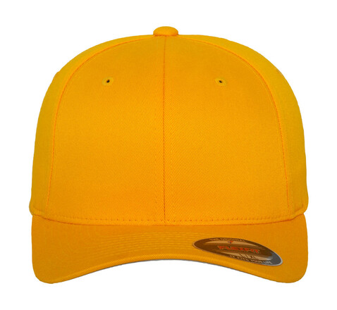 Flexfit Wooly Combed Cap, Gold, L/XL (57-61cm) bedrucken, Art.-Nr. 301686432