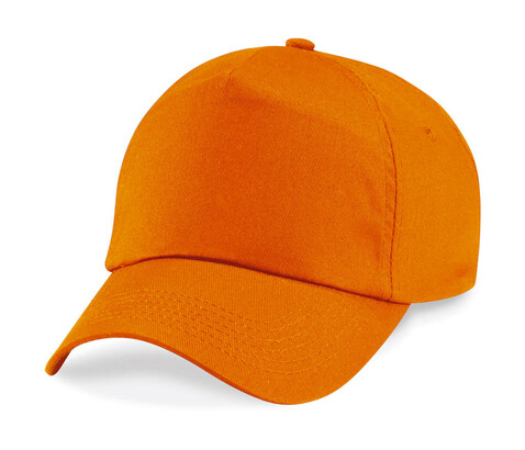 Beechfield Junior Original 5 Panel Cap, Orange, One Size bedrucken, Art.-Nr. 301694100