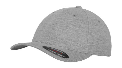 Flexfit Double Jersey Cap, Heather, L/XL bedrucken, Art.-Nr. 308681232