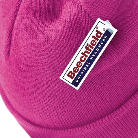 Beechfield Original Cuffed Beanie, True Pink, One Size bedrucken, Art.-Nr. 308694220