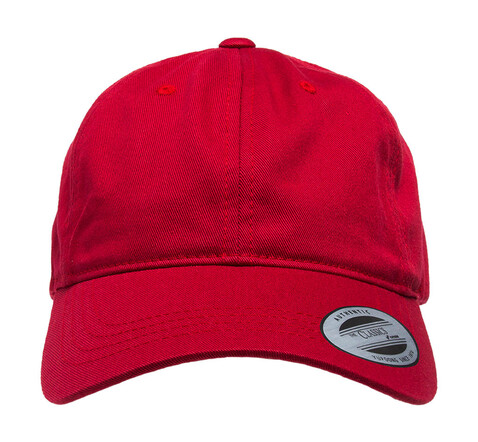Yupoong Low Profile Cotton Twill, Cranberry, One Size bedrucken, Art.-Nr. 308734280