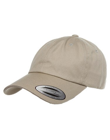 Yupoong Low Profile Cotton Twill, Khaki, Kids 52cm bedrucken, Art.-Nr. 308737312