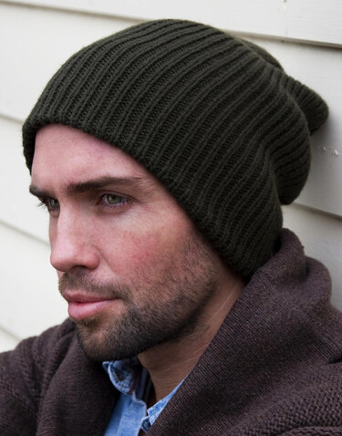 Result Caps Whistler Hat, Dark Olive, One Size bedrucken, Art.-Nr. 309345360