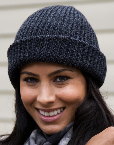 Result Caps Whistler Hat, Heather Grey Fleck, One Size bedrucken, Art.-Nr. 309341230