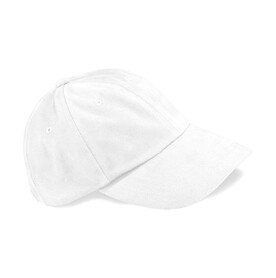 Beechfield Low Profile Heavy Brushed Cotton Cap, White, One Size bedrucken, Art.-Nr. 310690000 Beechfield Low Profile Heavy Brushed Cotton Cap, White, One Size bedrucken, Art.-Nr. 310690000