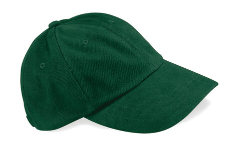 Beechfield Low Profile Heavy Brushed Cotton Cap, Forest Green, One Size bedrucken, Art.-Nr. 310695410