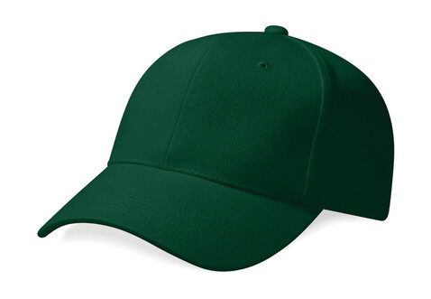 Beechfield Pro-Style Heavy Brushed Cotton Cap, Forest Green, One Size bedrucken, Art.-Nr. 312695410