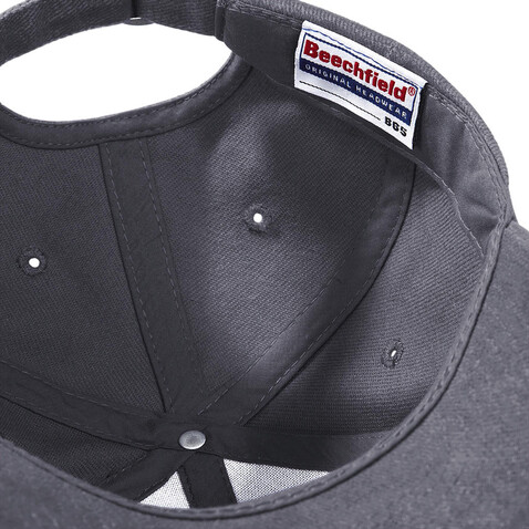 Beechfield Pro-Style Heavy Brushed Cotton Cap, Olive Green, One Size bedrucken, Art.-Nr. 312695300