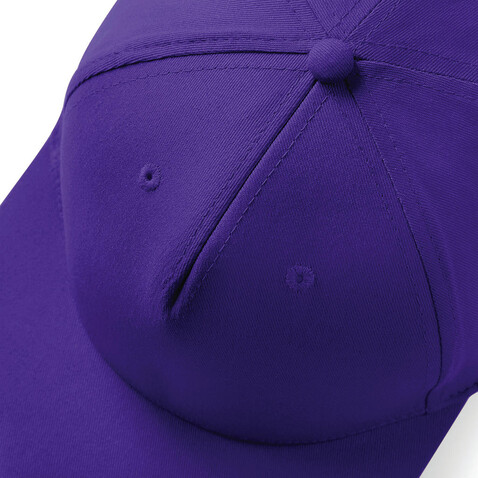 Beechfield 5 Panel Snapback Rapper Cap, French Navy, One Size bedrucken, Art.-Nr. 325692010