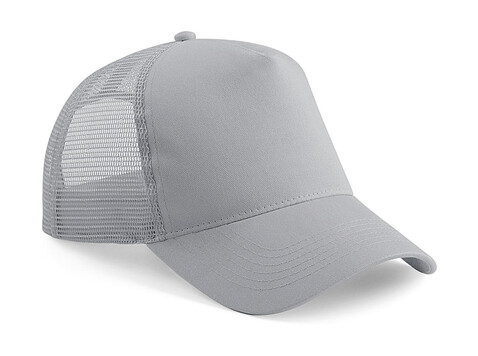 Beechfield Snapback Trucker, Light Grey/Light Grey, One Size bedrucken, Art.-Nr. 328691490