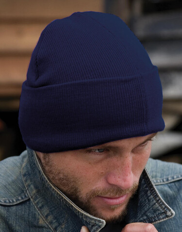 Result Caps Woolly Ski Hat, Black, One Size bedrucken, Art.-Nr. 329341010