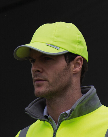 Result Caps Reflective Cap, Fluorescent Yellow, One Size bedrucken, Art.-Nr. 335346050