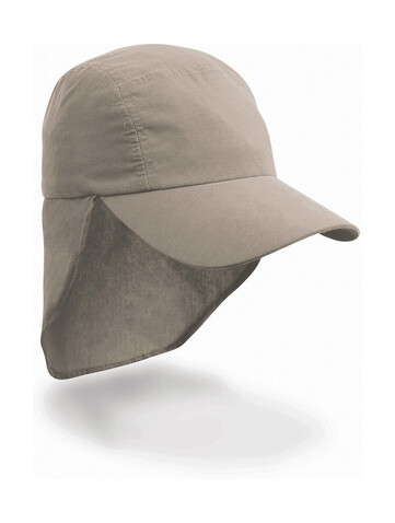 Result Caps Ulti Legionnaire Cap, Desert Khaki, One Size bedrucken, Art.-Nr. 369347110