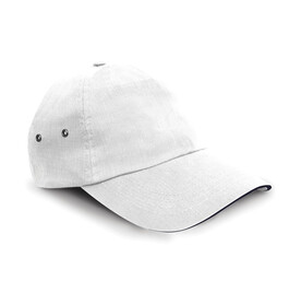 Result Caps Plush Sandwich Cap, White/Navy, One Size bedrucken, Art.-Nr. 372340520 Result Caps Plush Sandwich Cap, White/Navy, One Size bedrucken, Art.-Nr. 372340520