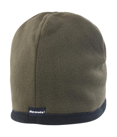 Result Performance Micro Reversible Bob Hat, Olive/Black, L bedrucken, Art.-Nr. 399335585