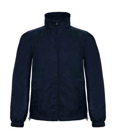 B &amp; C ID.601 Midseason Windbreaker, Navy, M bedrucken, Art.-Nr. 405422004