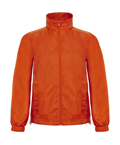 B &amp; C ID.601 Midseason Windbreaker, Orange, S bedrucken, Art.-Nr. 405424103