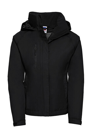 Russell Europe Ladies` HydraPlus 2000 Jacket, Black, S (36) bedrucken, Art.-Nr. 415001013