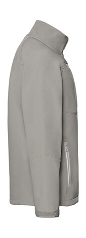 Russell Europe Men`s Bionic Softshell Jacket, Iron Grey, S bedrucken, Art.-Nr. 417001193