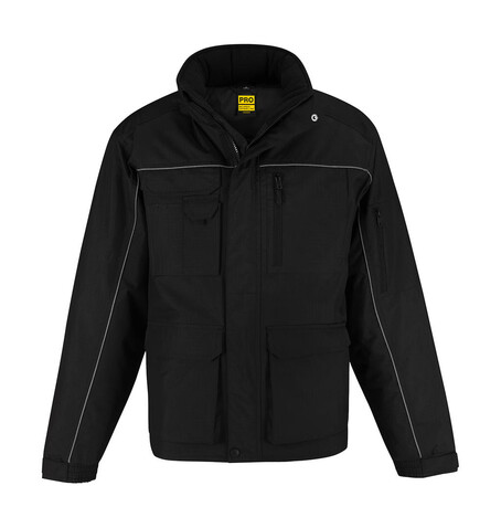 B &amp; C Shelter PRO Jacket, Black, S bedrucken, Art.-Nr. 421421013