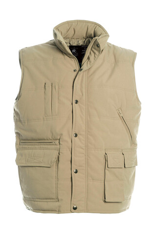 B & C Bodywarmer Explorer, Beige, S bedrucken, Art.-Nr. 427427153 B & C Bodywarmer Explorer, Beige, S bedrucken, Art.-Nr. 427427153