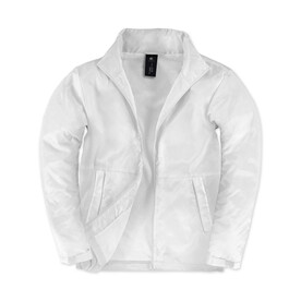 B &amp;amp; C Multi-Active/men Jacket, White/White, 3XL bedrucken, Art.-Nr. 432420708