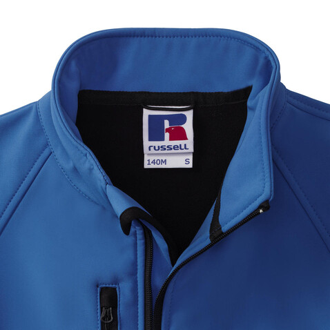 Russell Europe Softshell Jacket, French Navy, 4XL bedrucken, Art.-Nr. 438002019